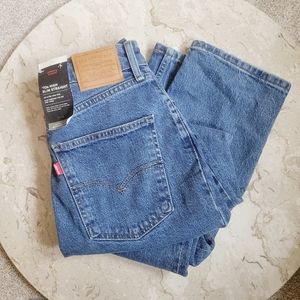 Levi's Blue 70's High Slim Straight Jeans Sonoma Wash 29 NWT